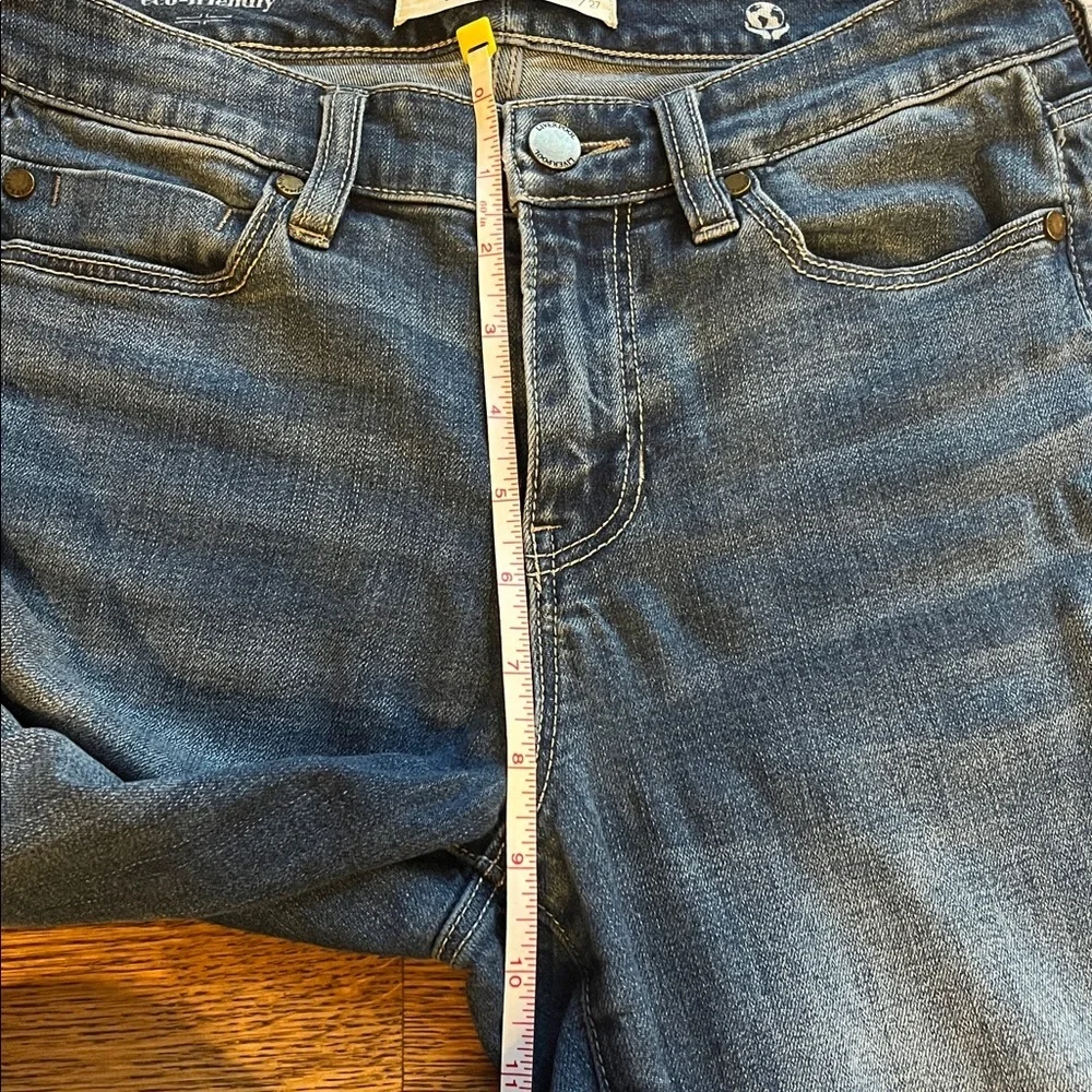 Liverpool Cropped Jean Color Tea Tree Size 4 - Picture 4 of 11